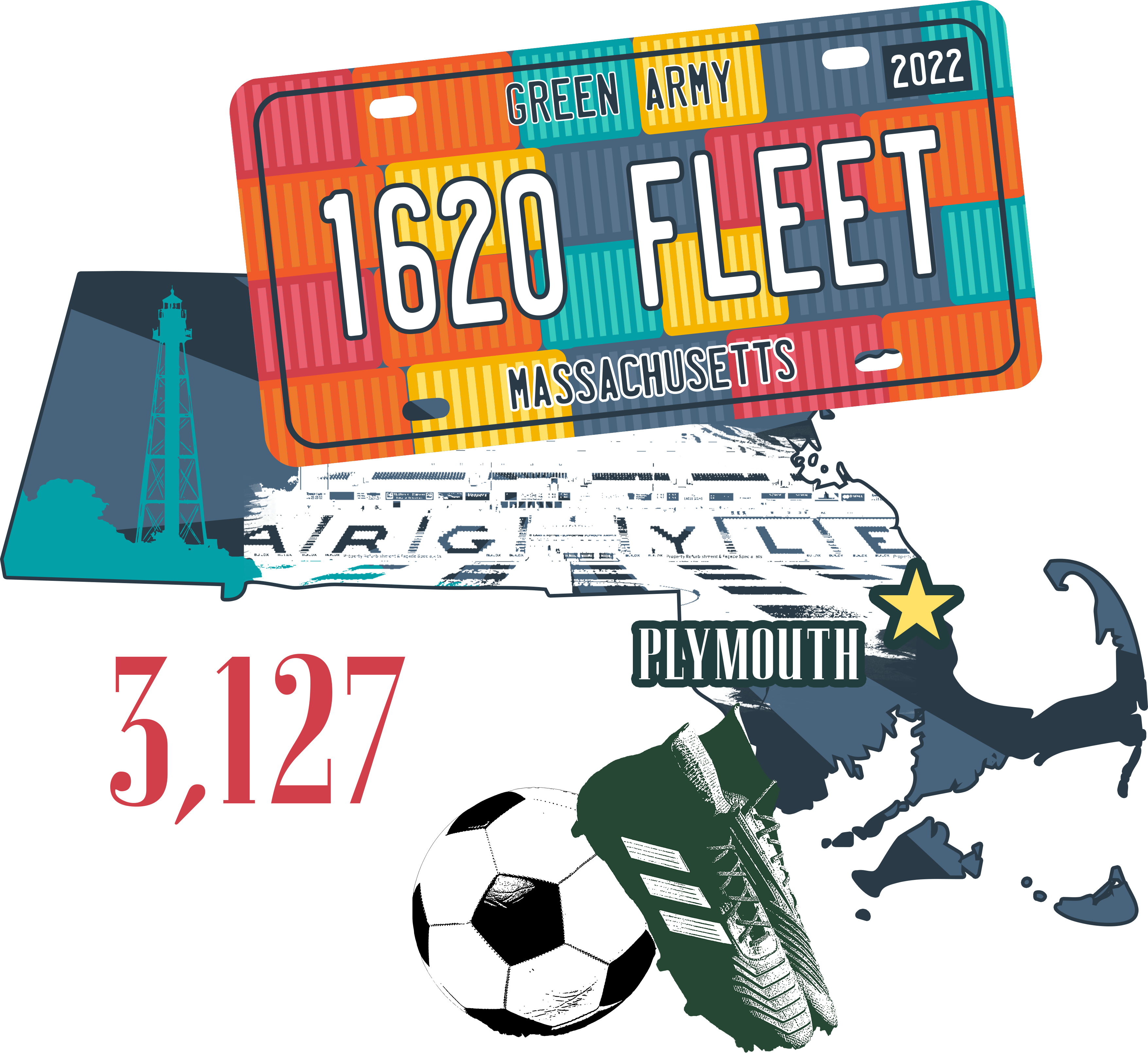 Plymouth 1620 Fleet - Massachusetts