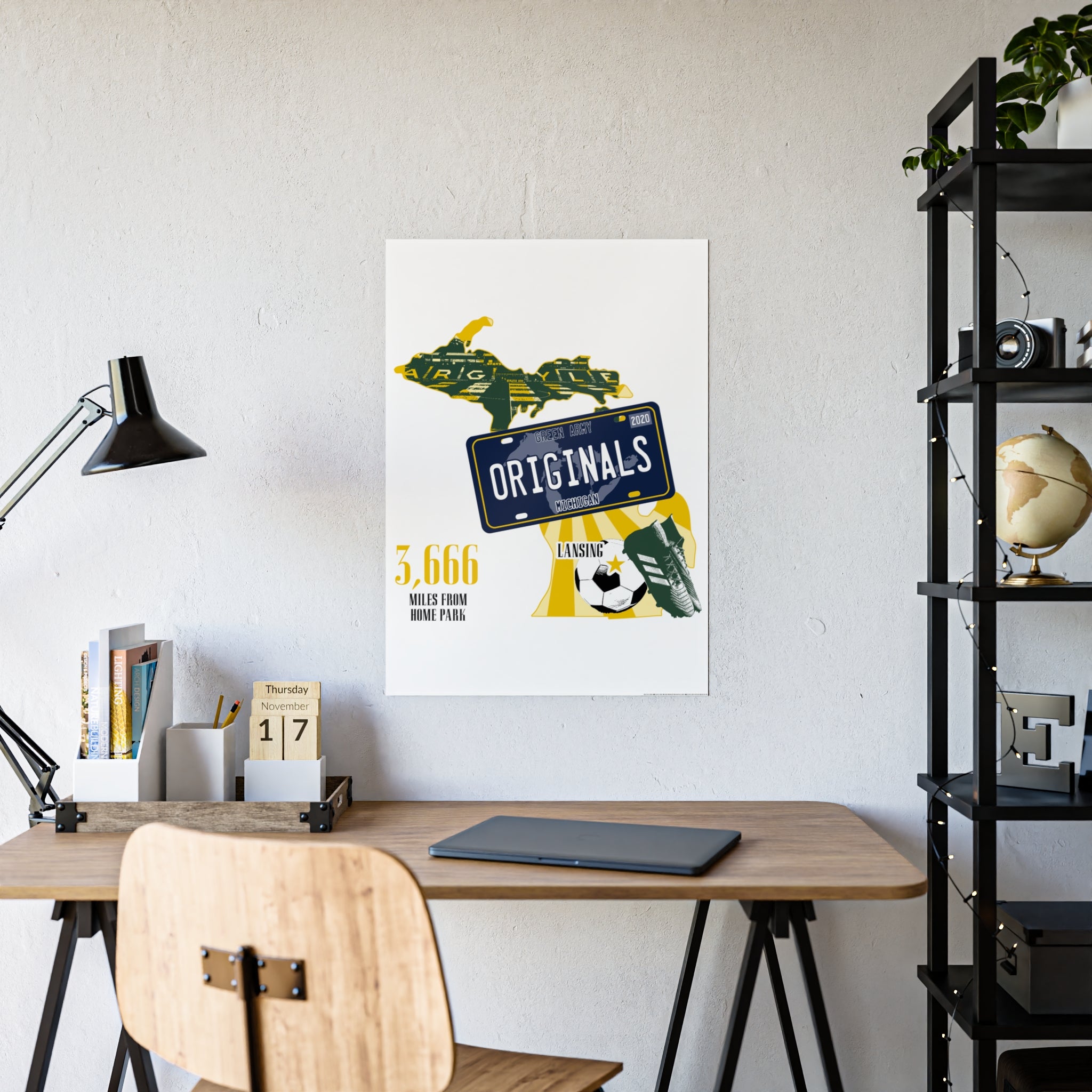 Plymouth Argyle Michigan Originals Poster