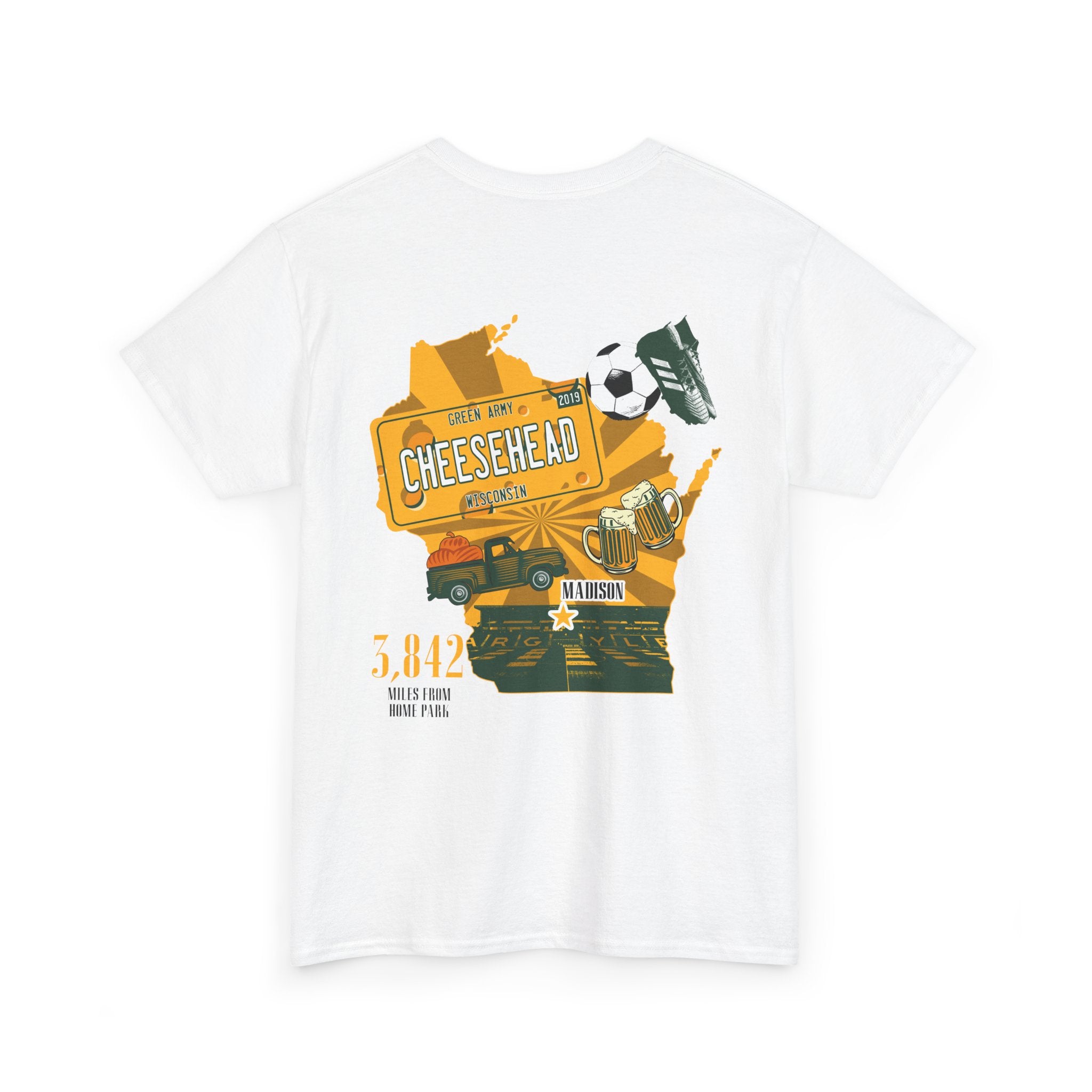 Wisconsin Cheeseheads Fan Club T-Shirt.