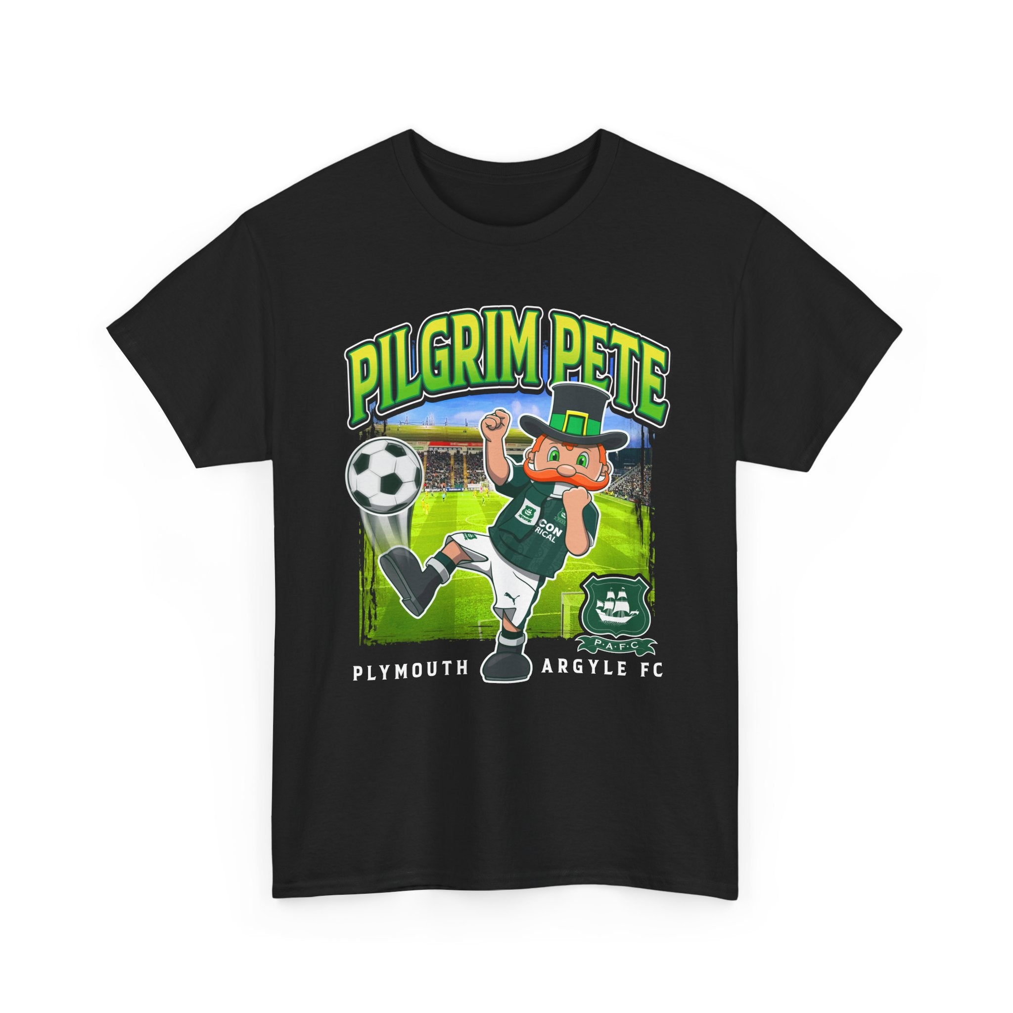 2026 Pilgrim Pete Mascot Champion T-Shirt