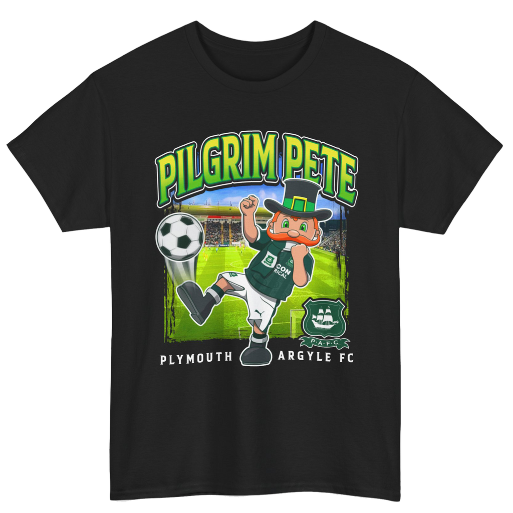 2026 Pilgrim Pete Mascot Champion T-Shirt
