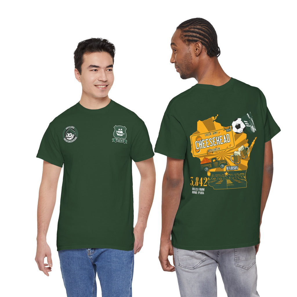 Wisconsin Cheeseheads Fan Club T-Shirt.