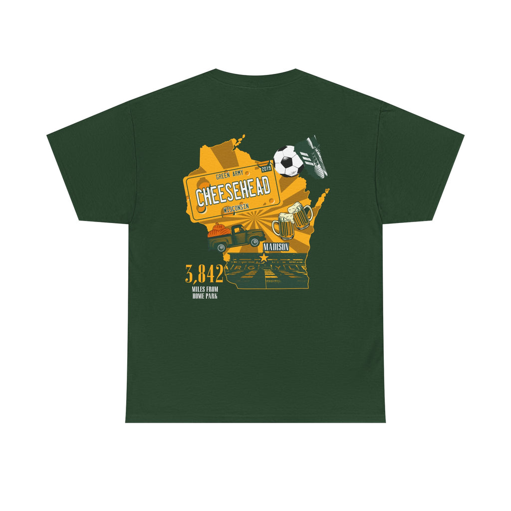 Wisconsin Cheeseheads Fan Club T-Shirt.