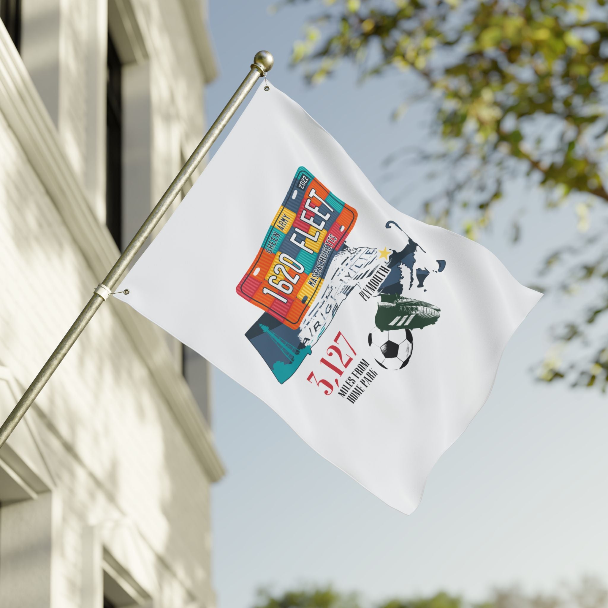 Plymouth Argyle 1620 Fleet Flag