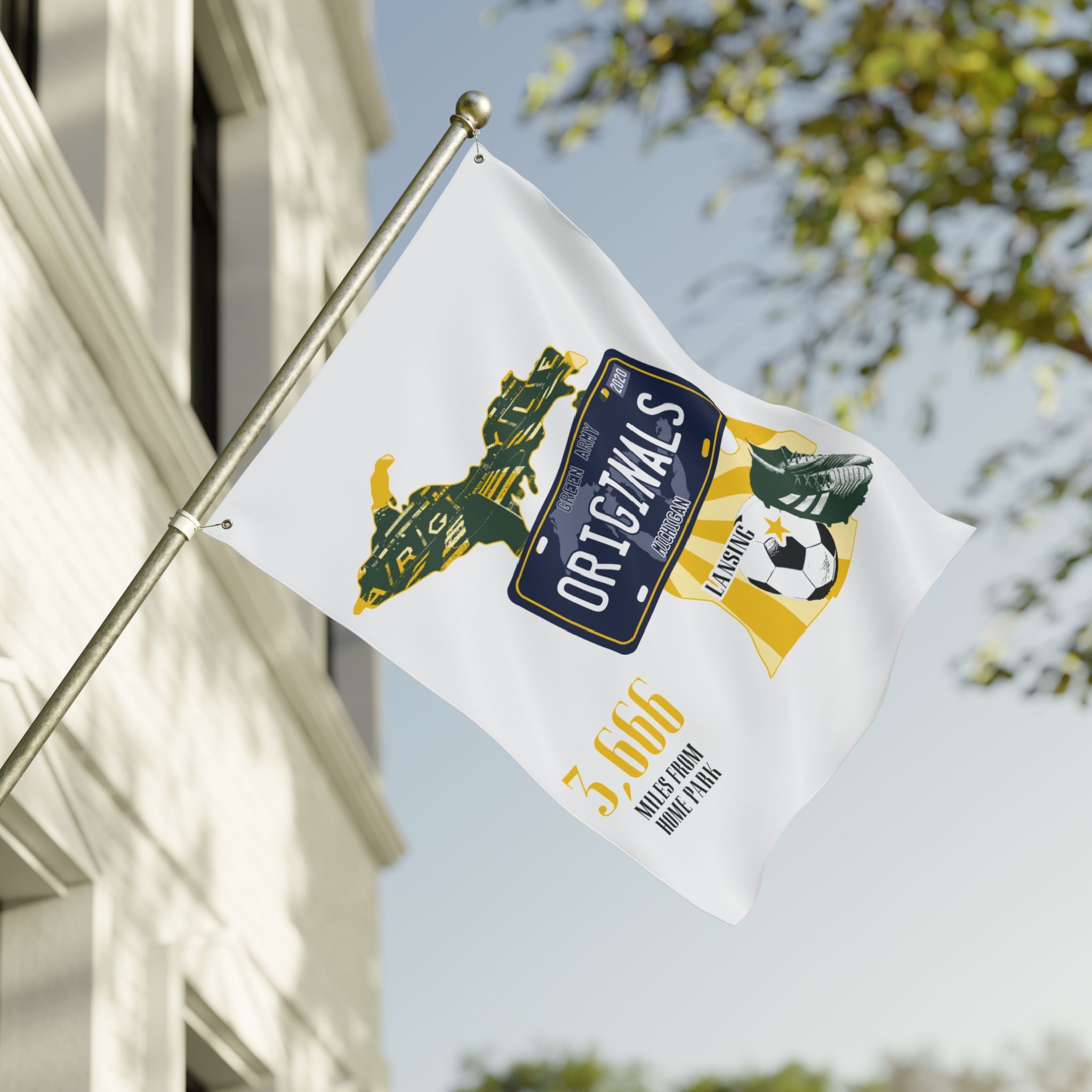 Plymouth Argyle MIchigan Originals Flag