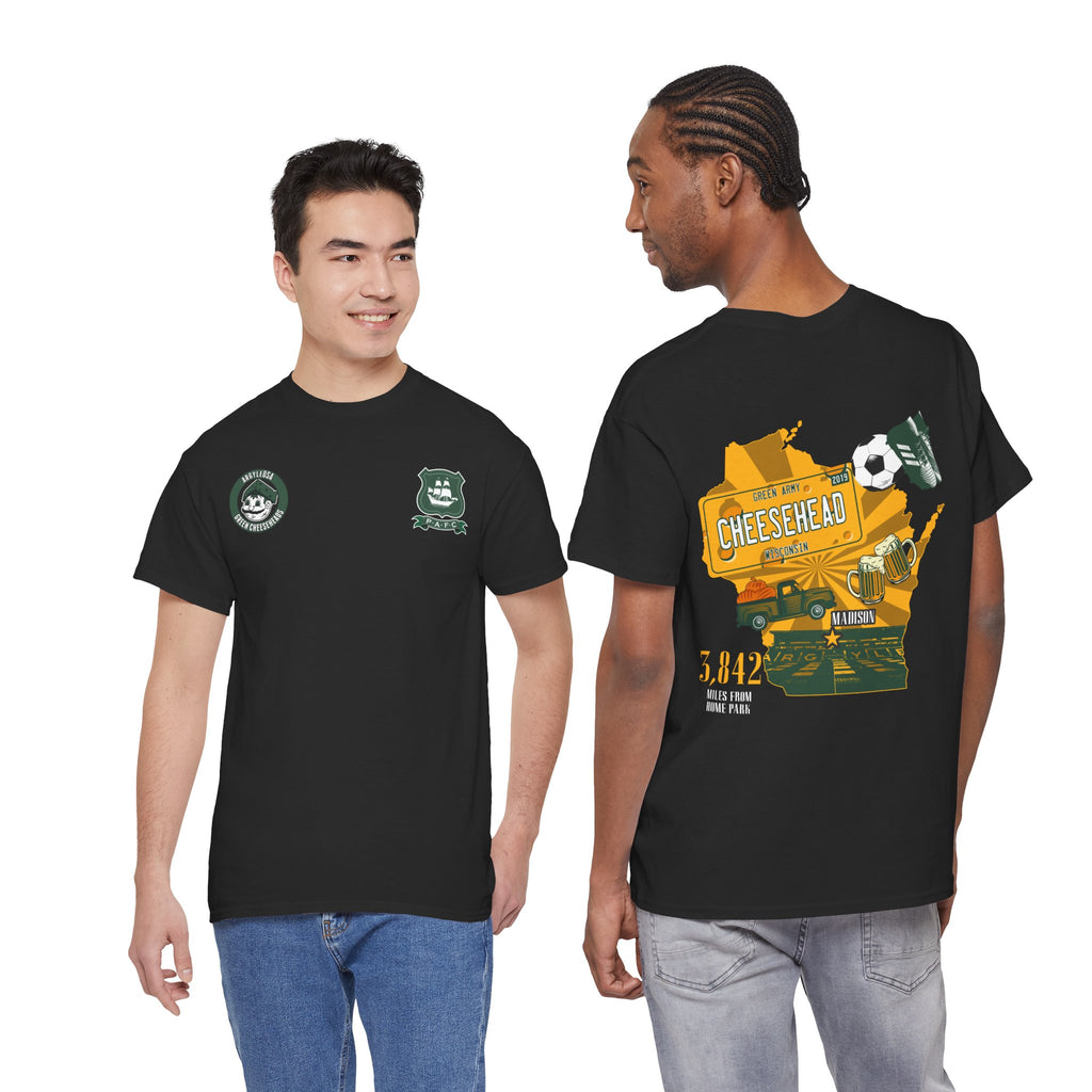Wisconsin Cheeseheads Fan Club T-Shirt.