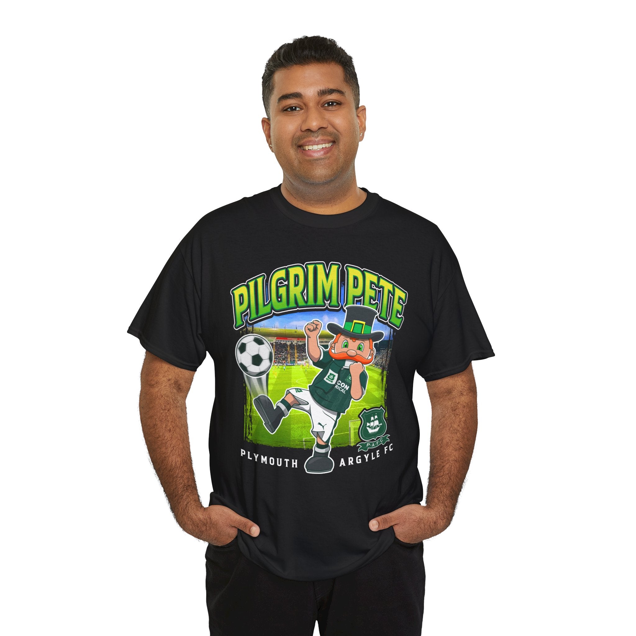 2026 Pilgrim Pete Mascot Champion T-Shirt