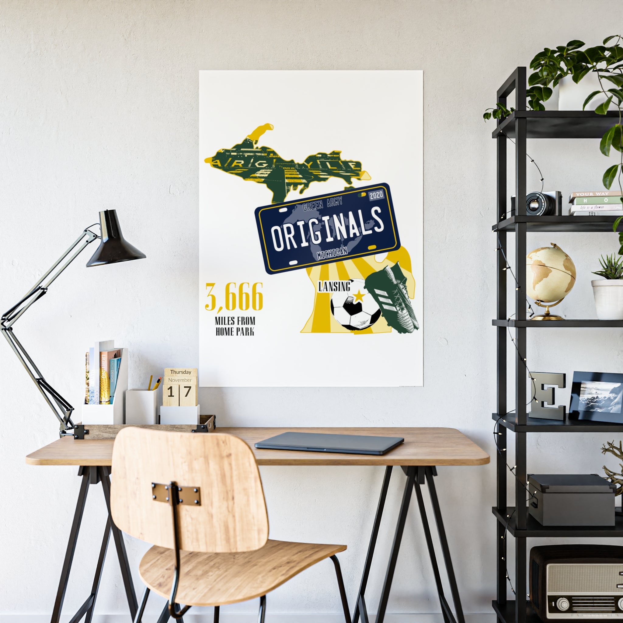 Plymouth Argyle Michigan Originals Poster