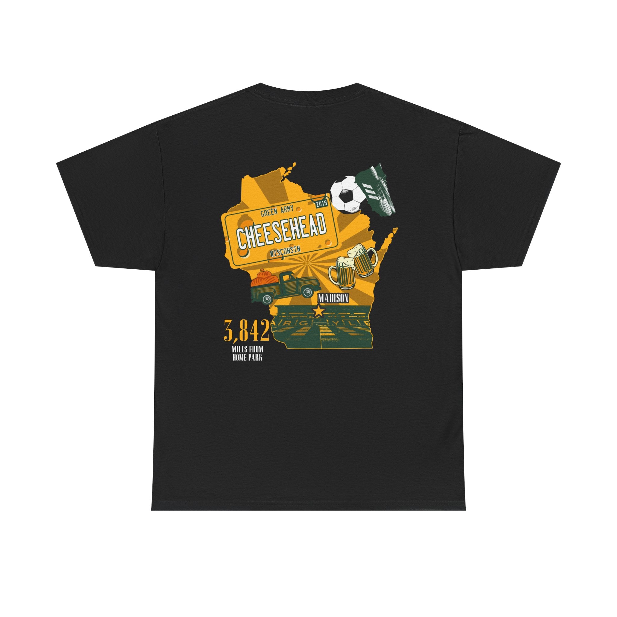 Wisconsin Cheeseheads Fan Club T-Shirt.