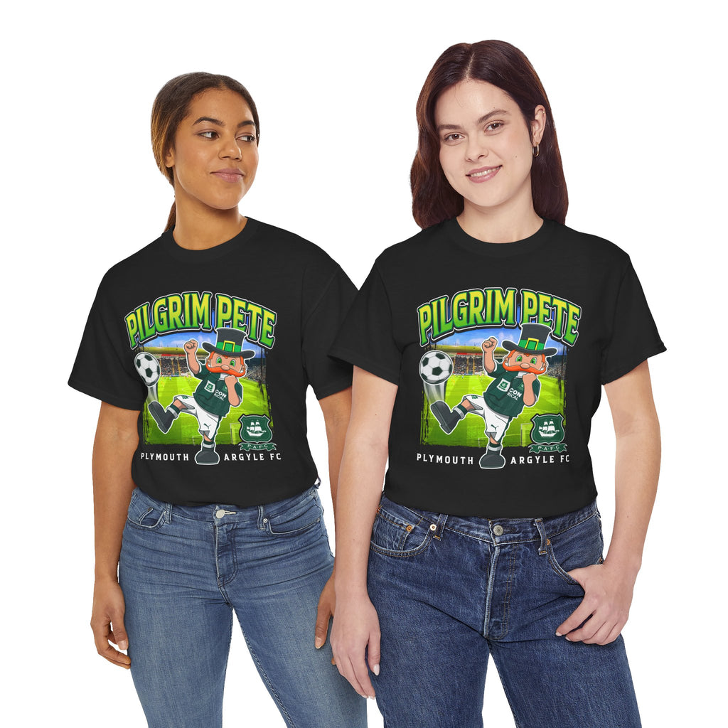 2026 Pilgrim Pete Mascot Champion T-Shirt
