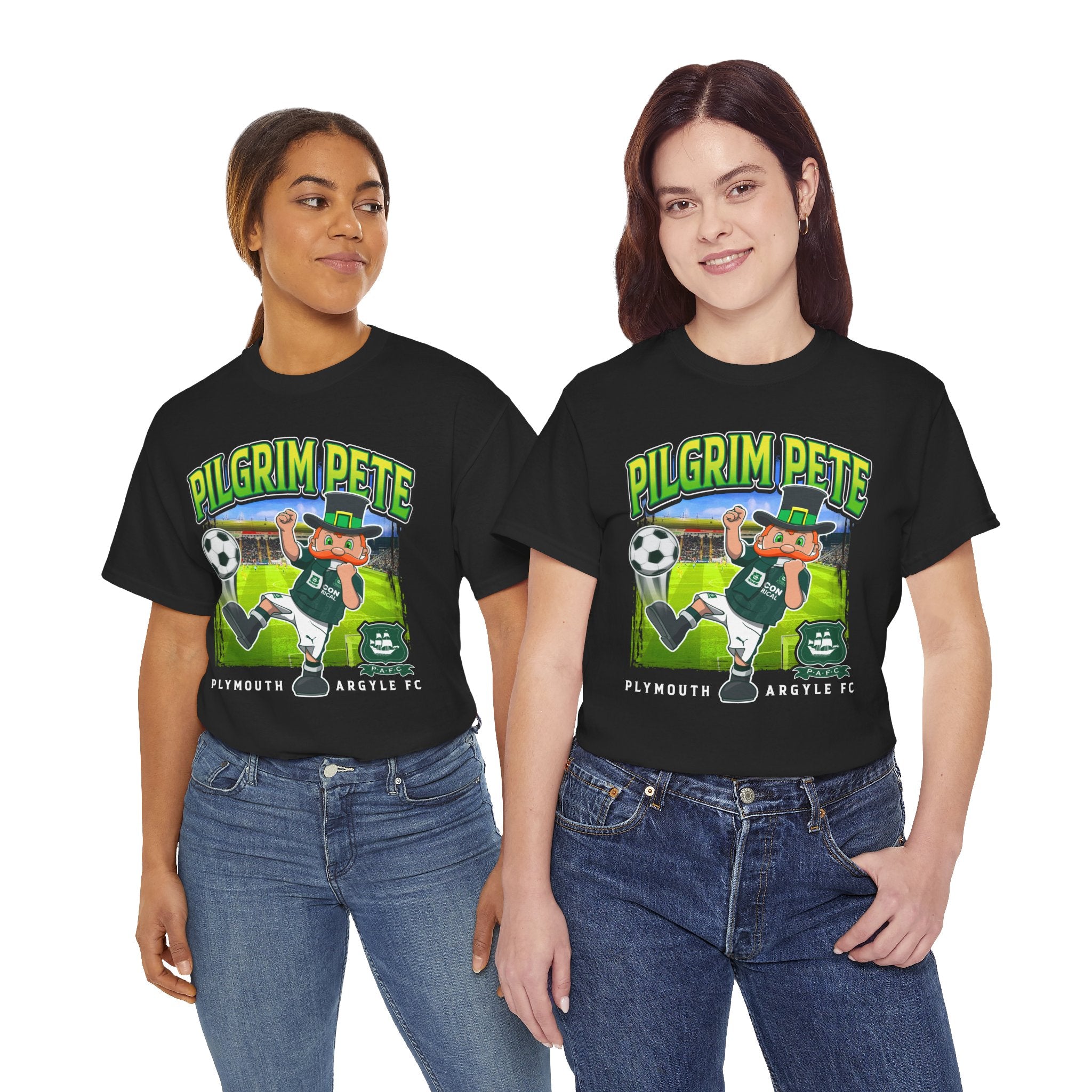 2026 Pilgrim Pete Mascot Champion T-Shirt
