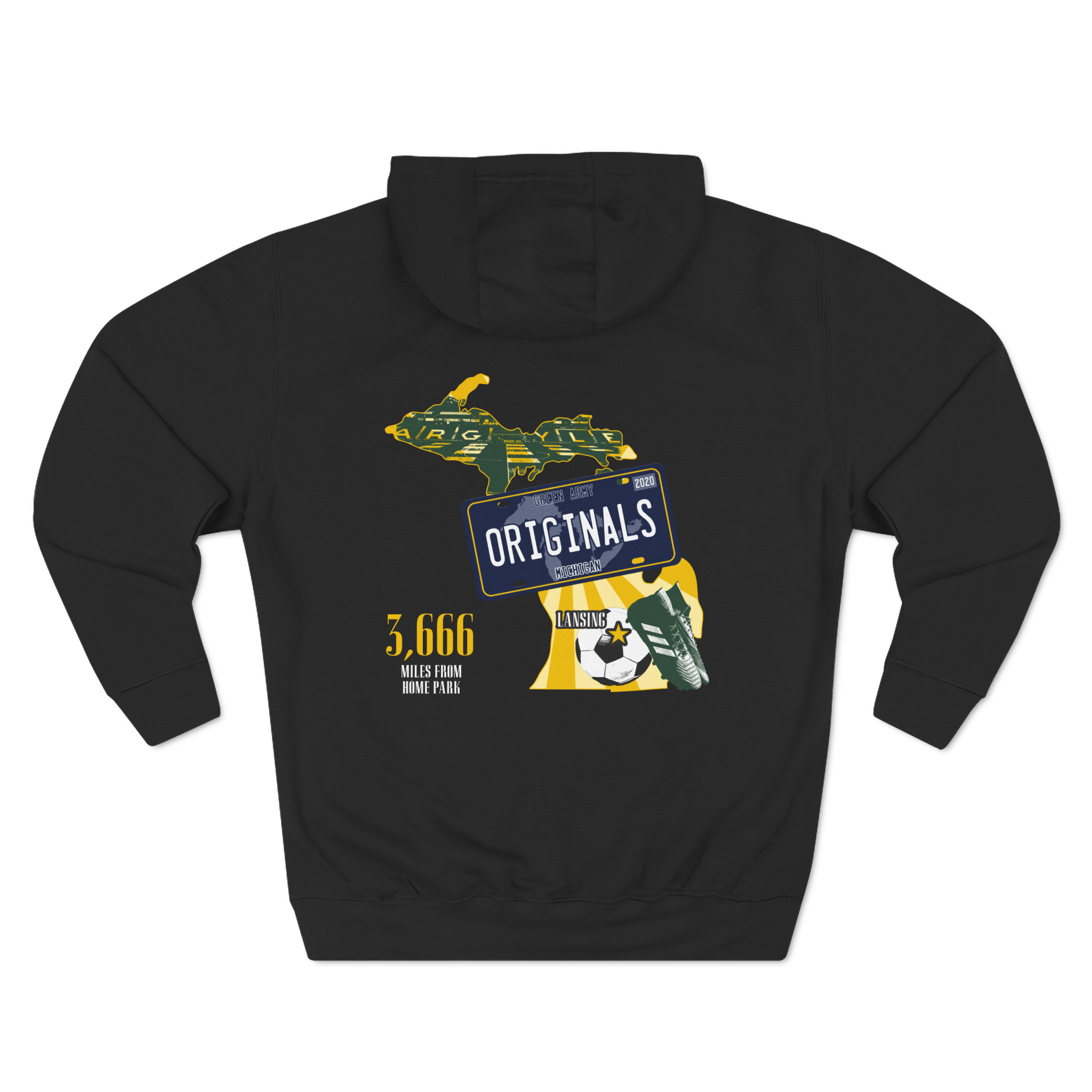 Plymouth Argyle Michigan Originals Fleece Hoodie