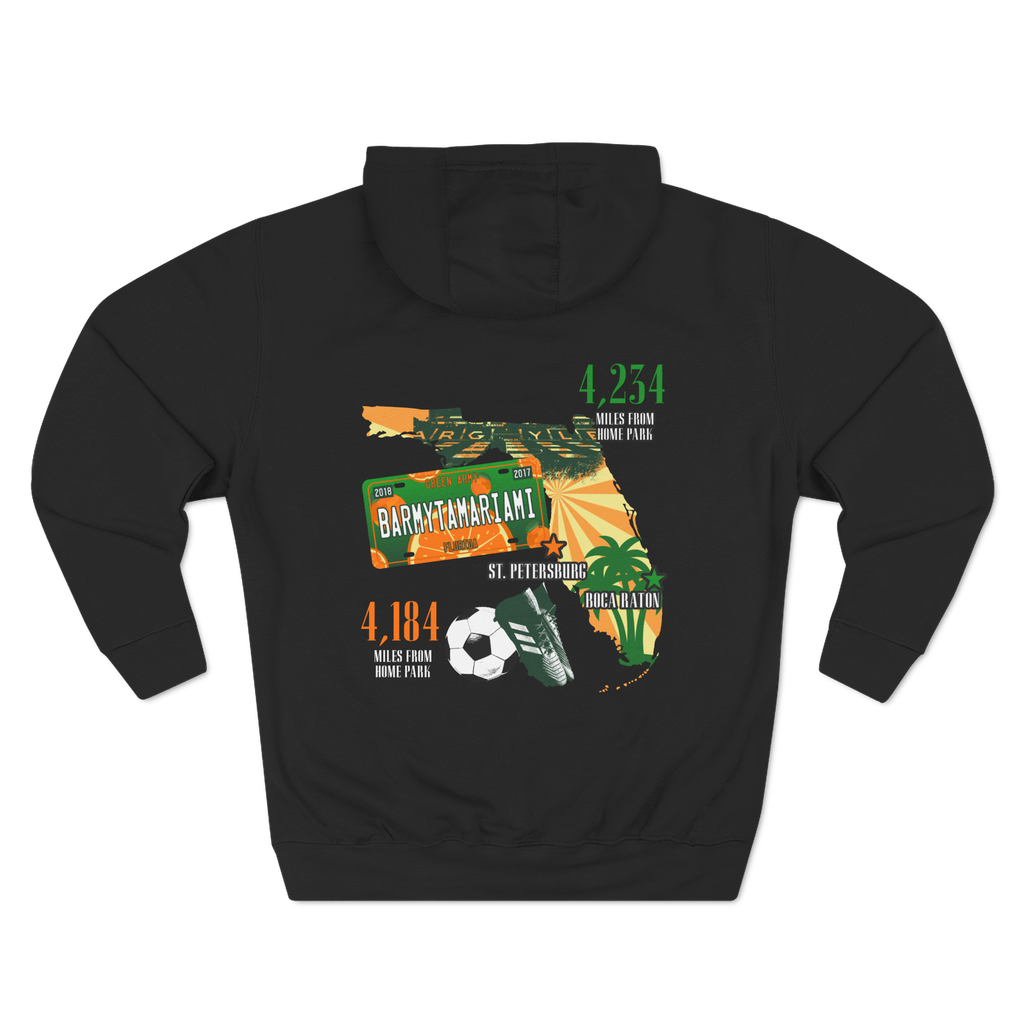 Plymouth Argyle Barmy Tamariami Fleece Hoodie