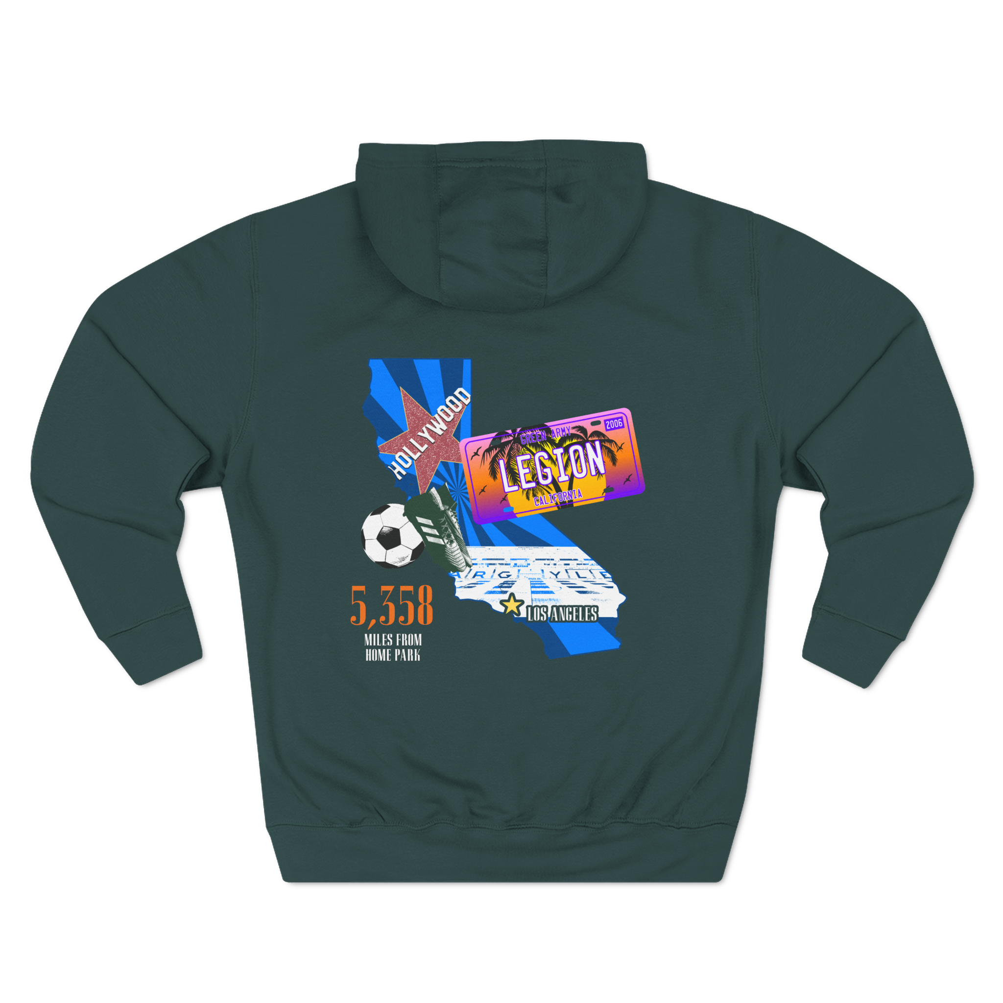Plymouth Argyle Los Angeles Legion Fleece Hoodie