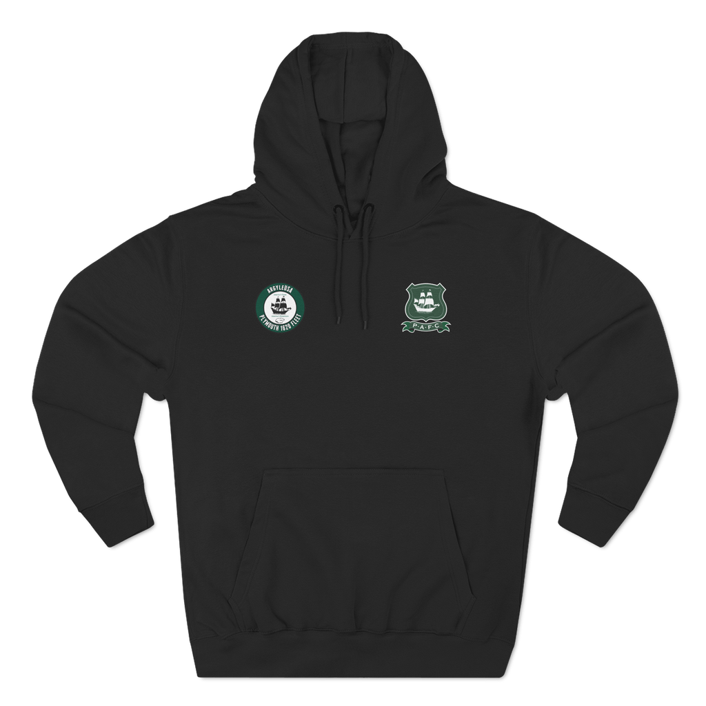 Plymouth Argyle 1620 Fleet Fleece Hoodie