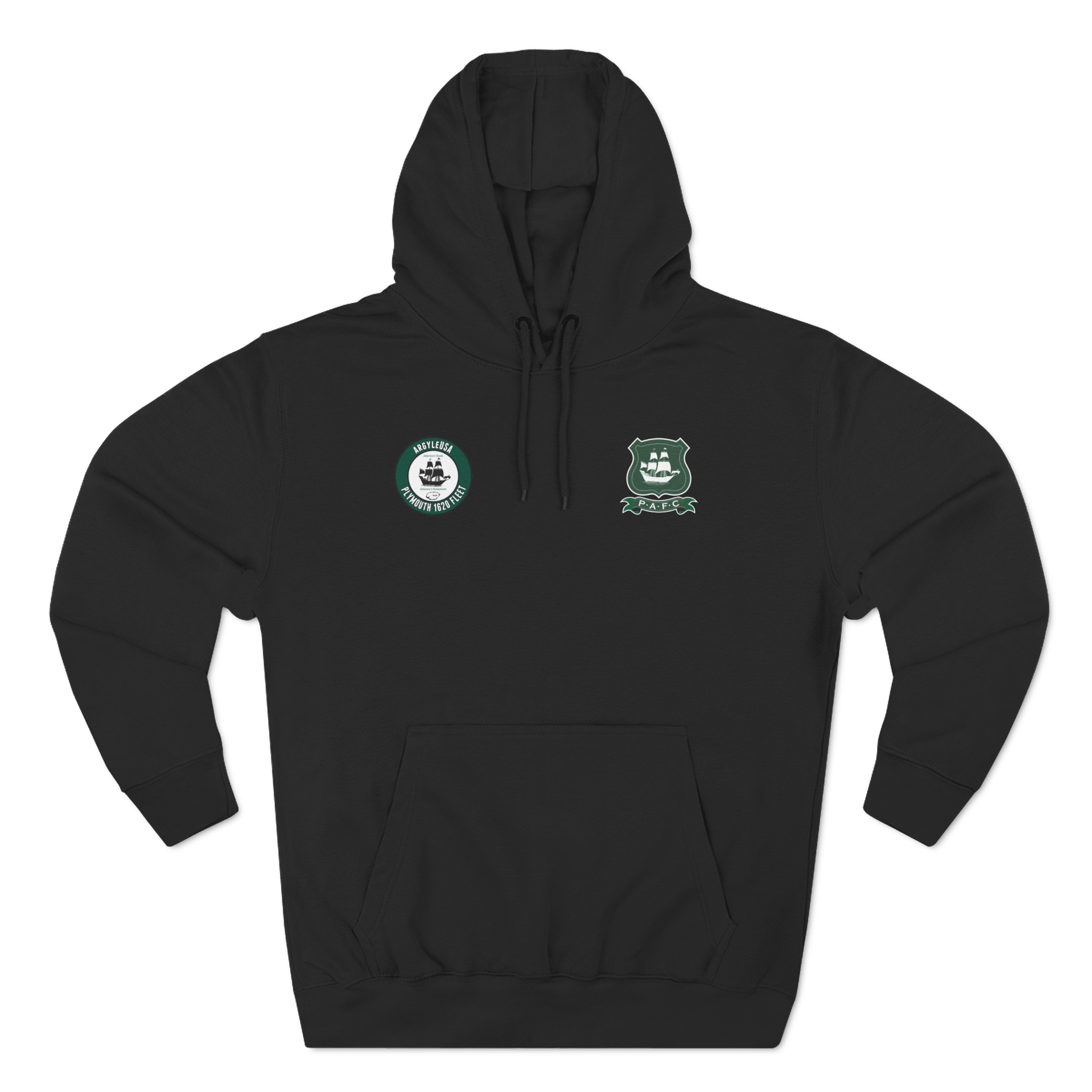 Plymouth Argyle 1620 Fleet Fleece Hoodie