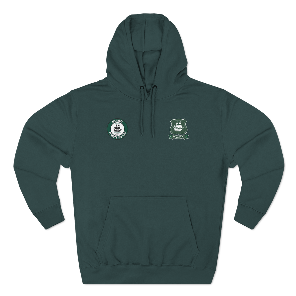 Plymouth Argyle 1620 Fleet Fleece Hoodie