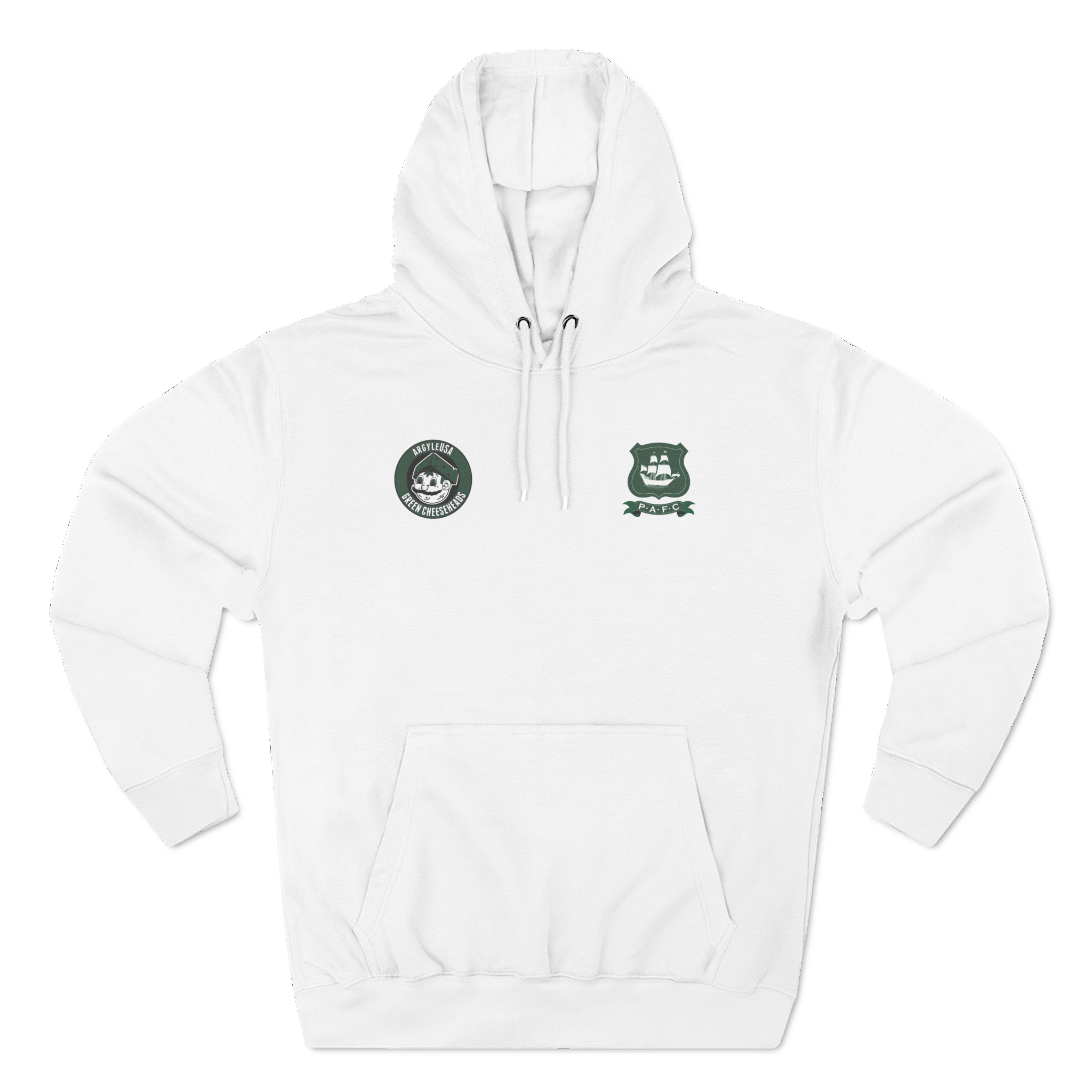 Plymouth Argyle Wisconsin Cheeseheads Fleece Hoodie