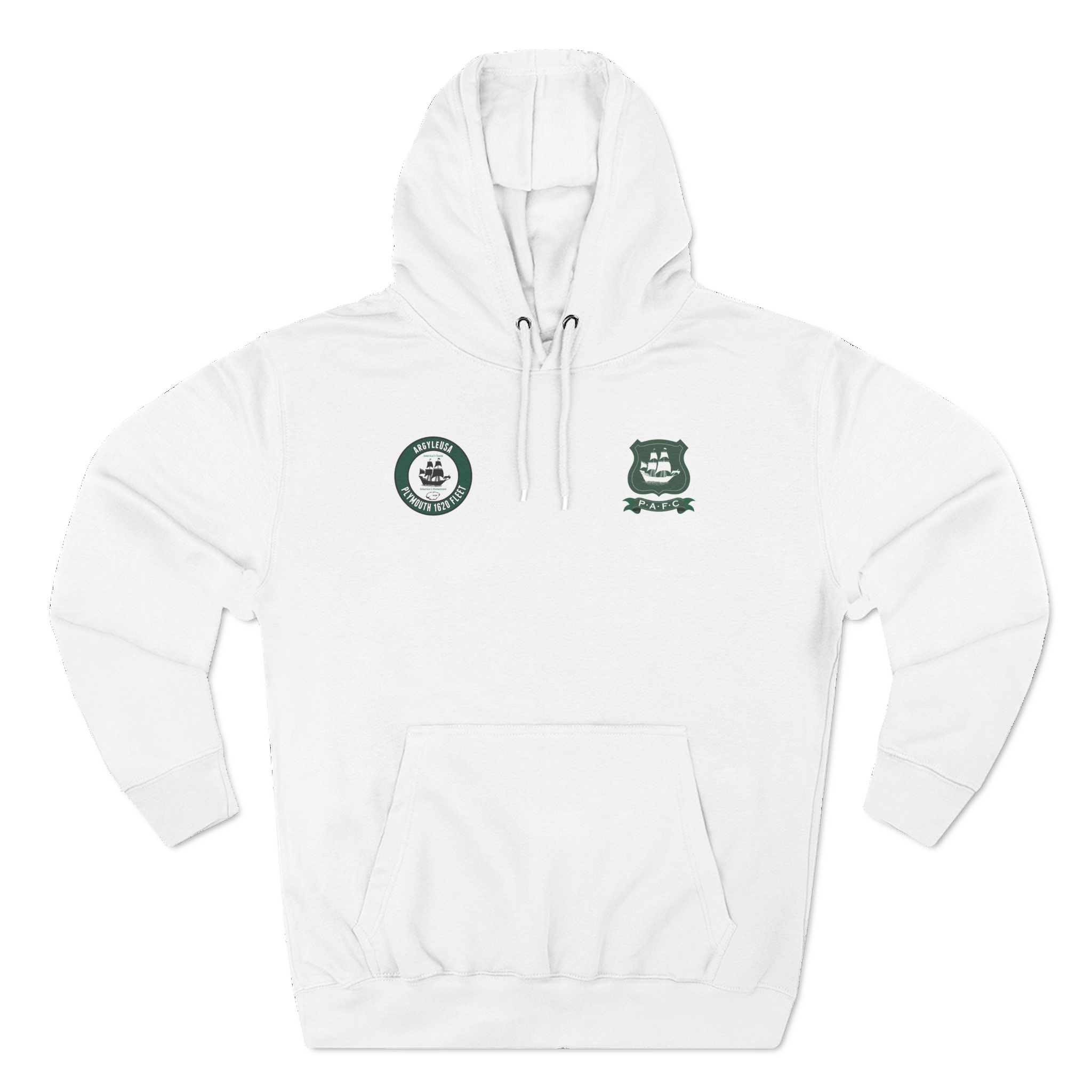 Plymouth Argyle 1620 Fleet Fleece Hoodie