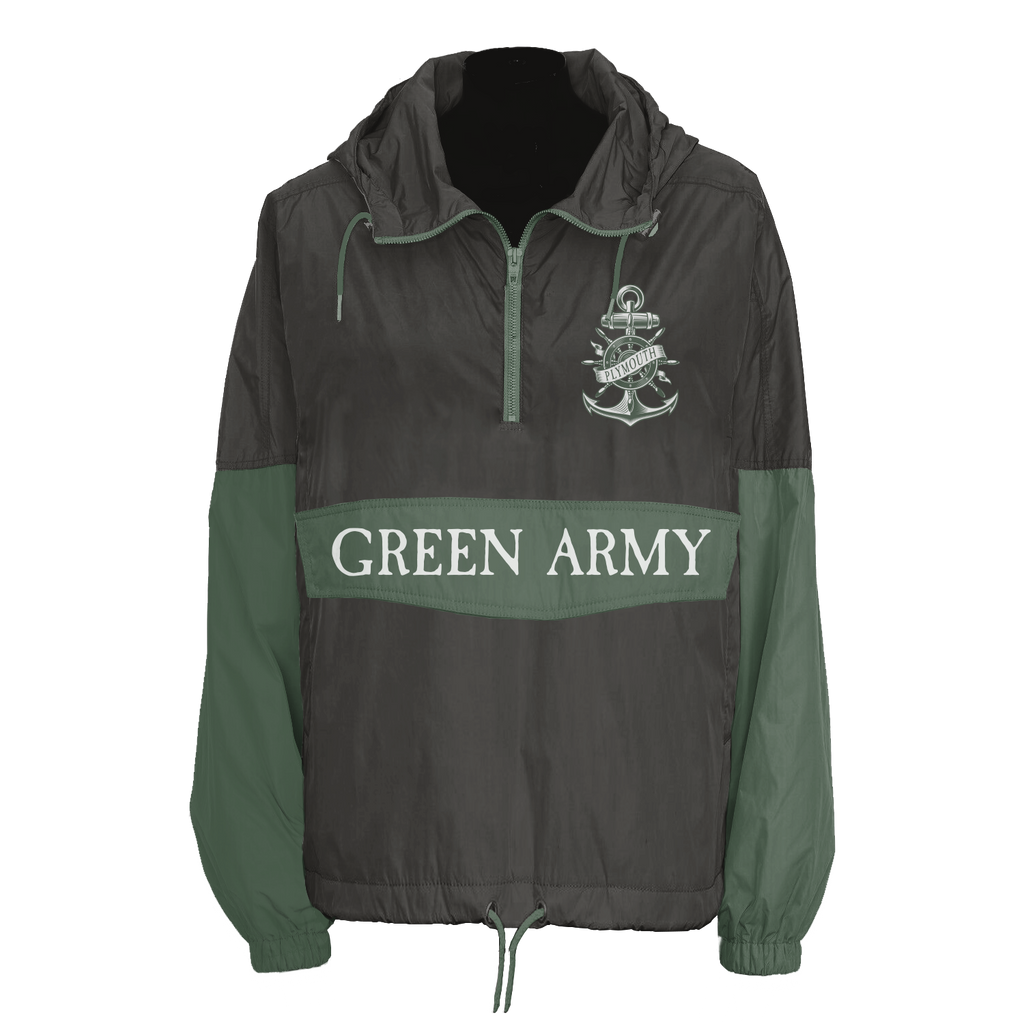 Green Army Windbreaker