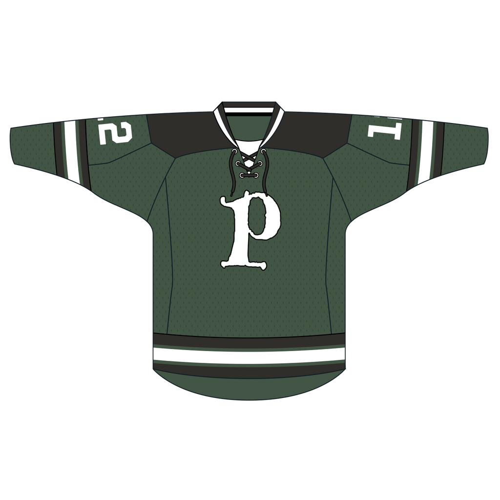 Green Army Hockey Jersey