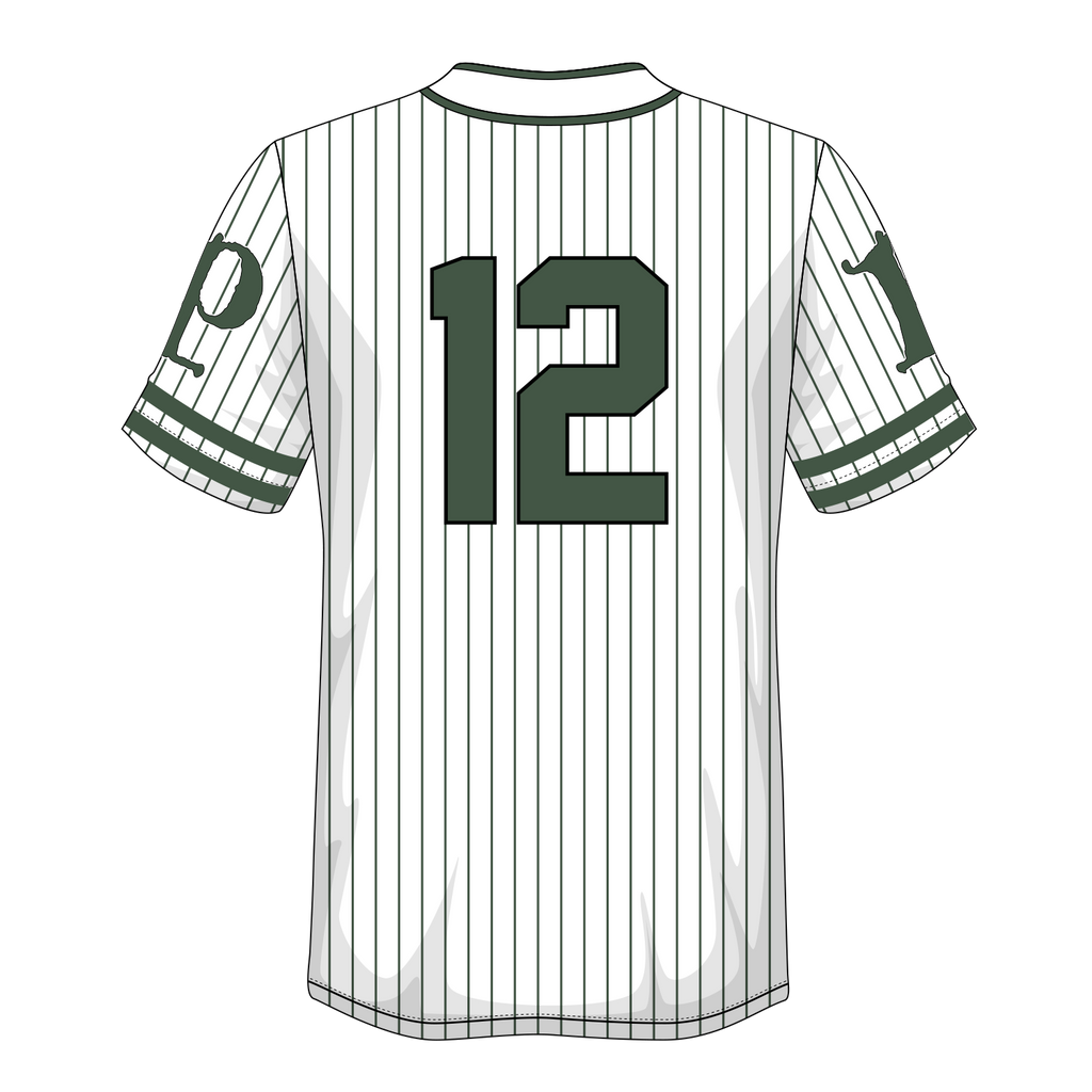 Green Army Baseball Jersey