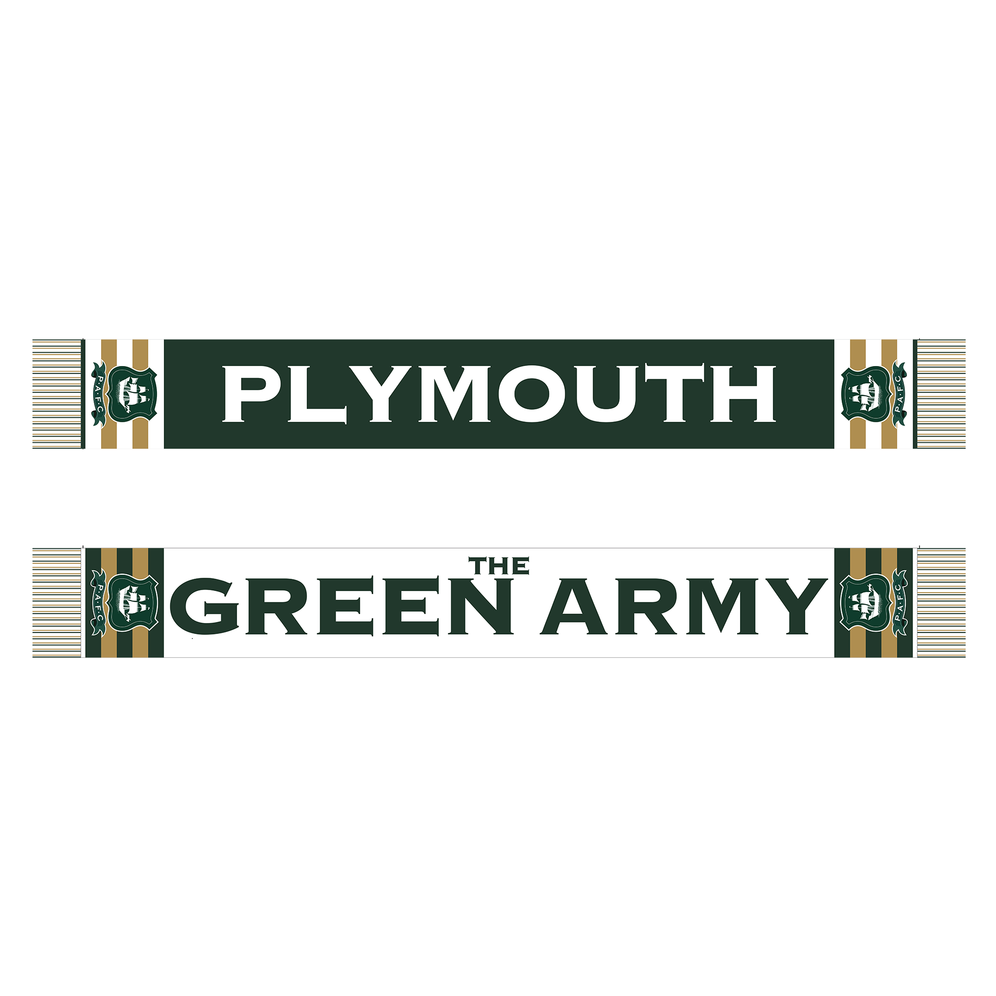 Plymouth Green Army Scarf