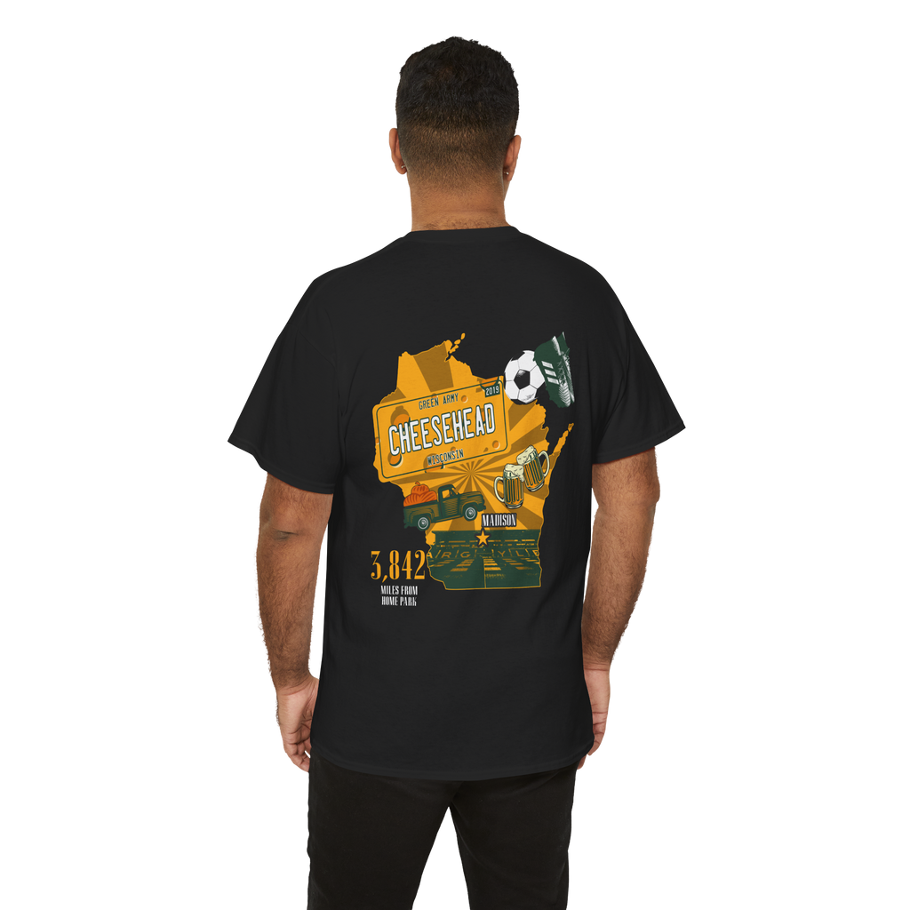 Plymouth Argyle Wisconson Cheeseheads Tee