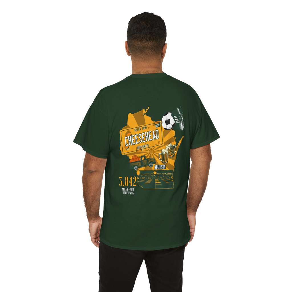 Plymouth Argyle Wisconson Cheeseheads Tee